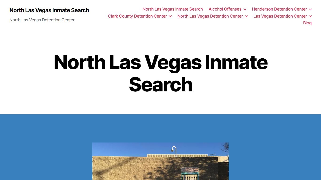 North Las Vegas Inmate Search - North Las Vegas Inmate Search